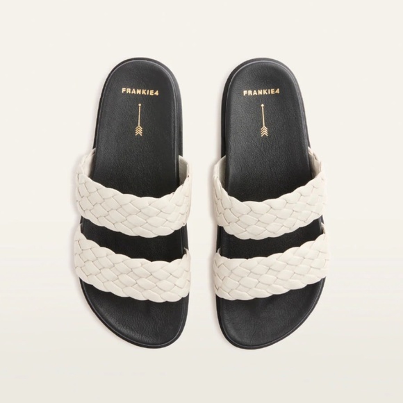 FRANKIE 4 Malone Bone/Black Weave NIB 9.5 MSRP $188 - Picture 1 of 10